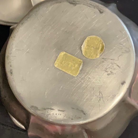 🎉 Host Pick! Vintage Etain Pewter Dish and Pitcher 🎉 - Picture 3 of 4